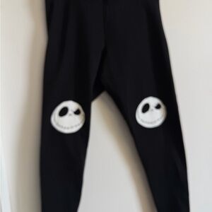 Disney Women’s Black Jack Skellington Leggings 🖤🖤 Size Large